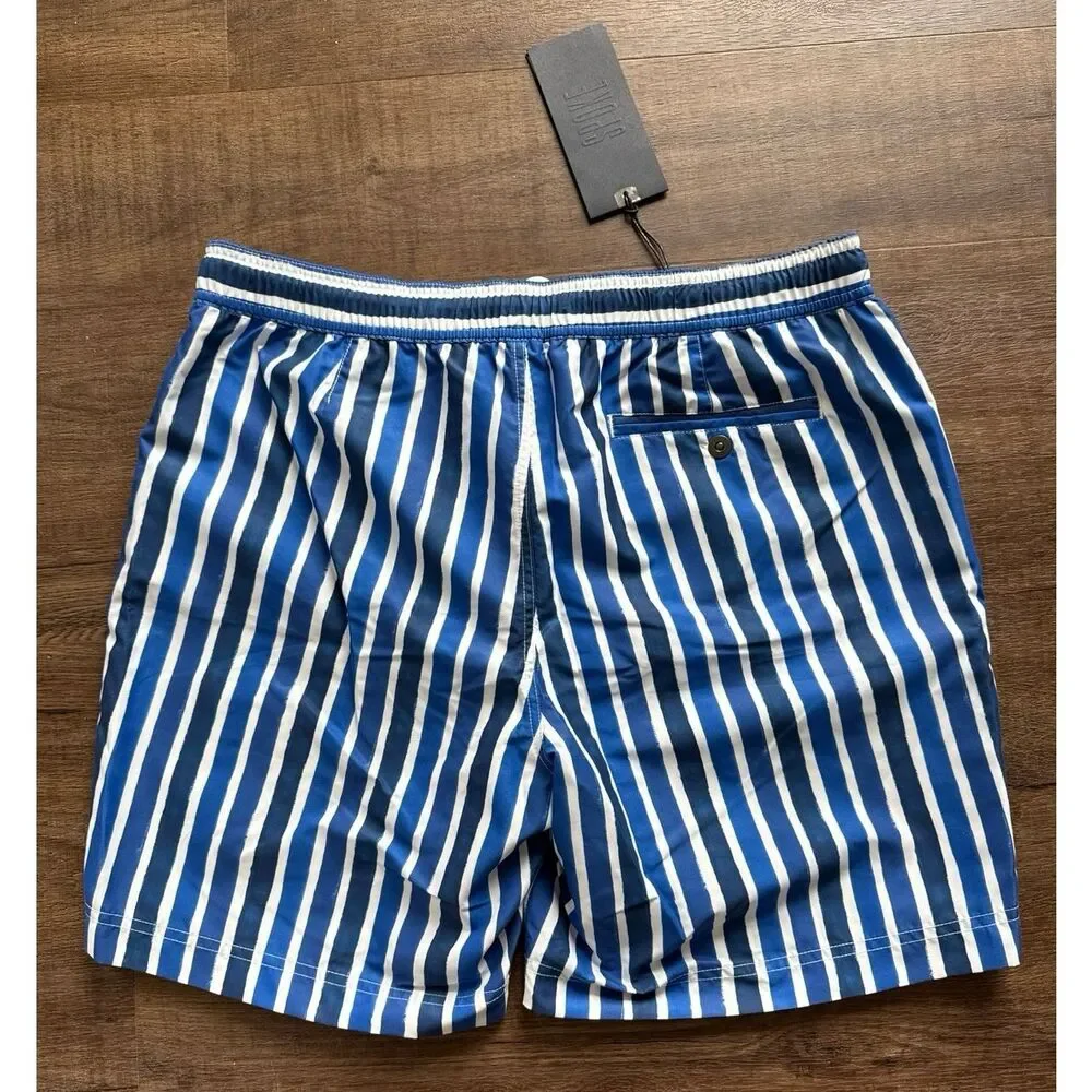 Spoke swim trunks